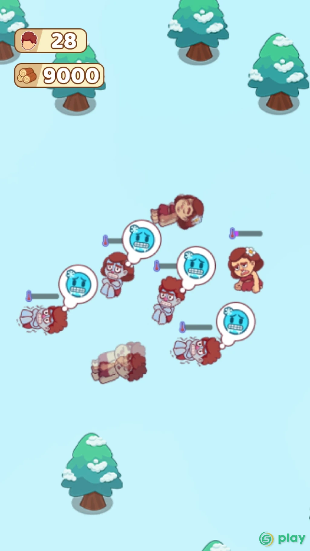 Icy Village: Survival Idle — скриншот 1
