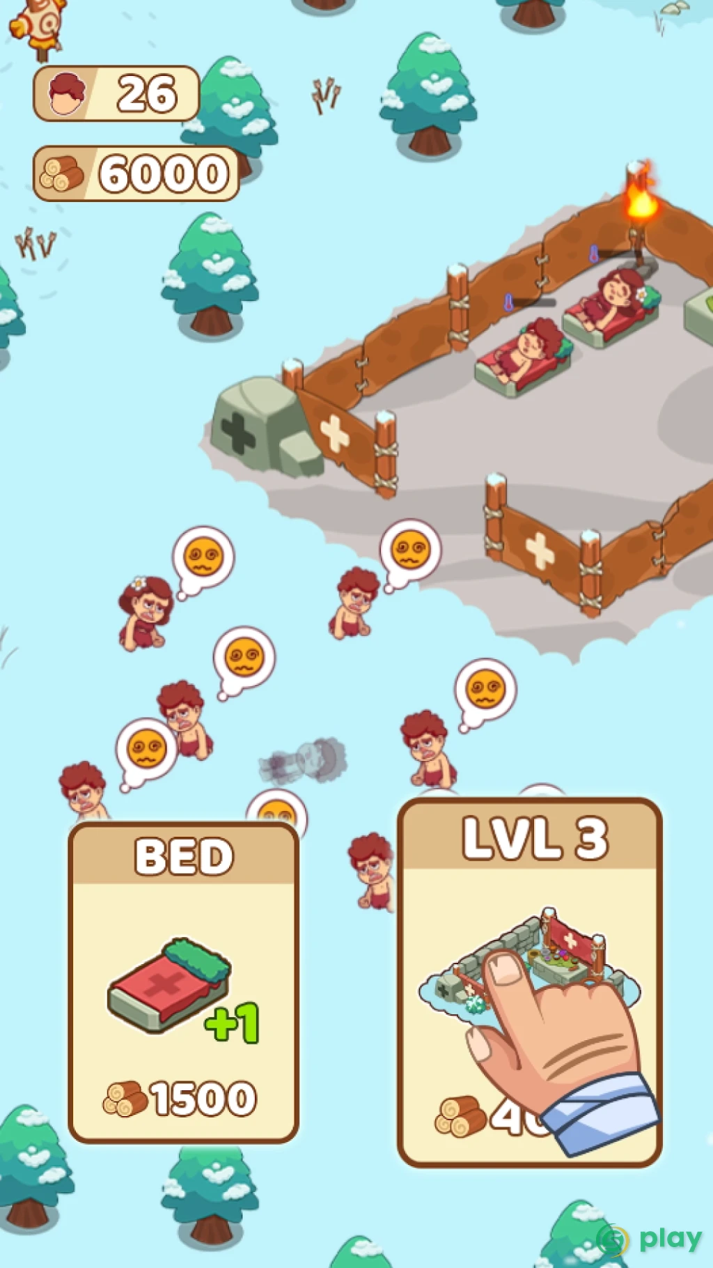 Icy Village: Survival Idle — скриншот 2