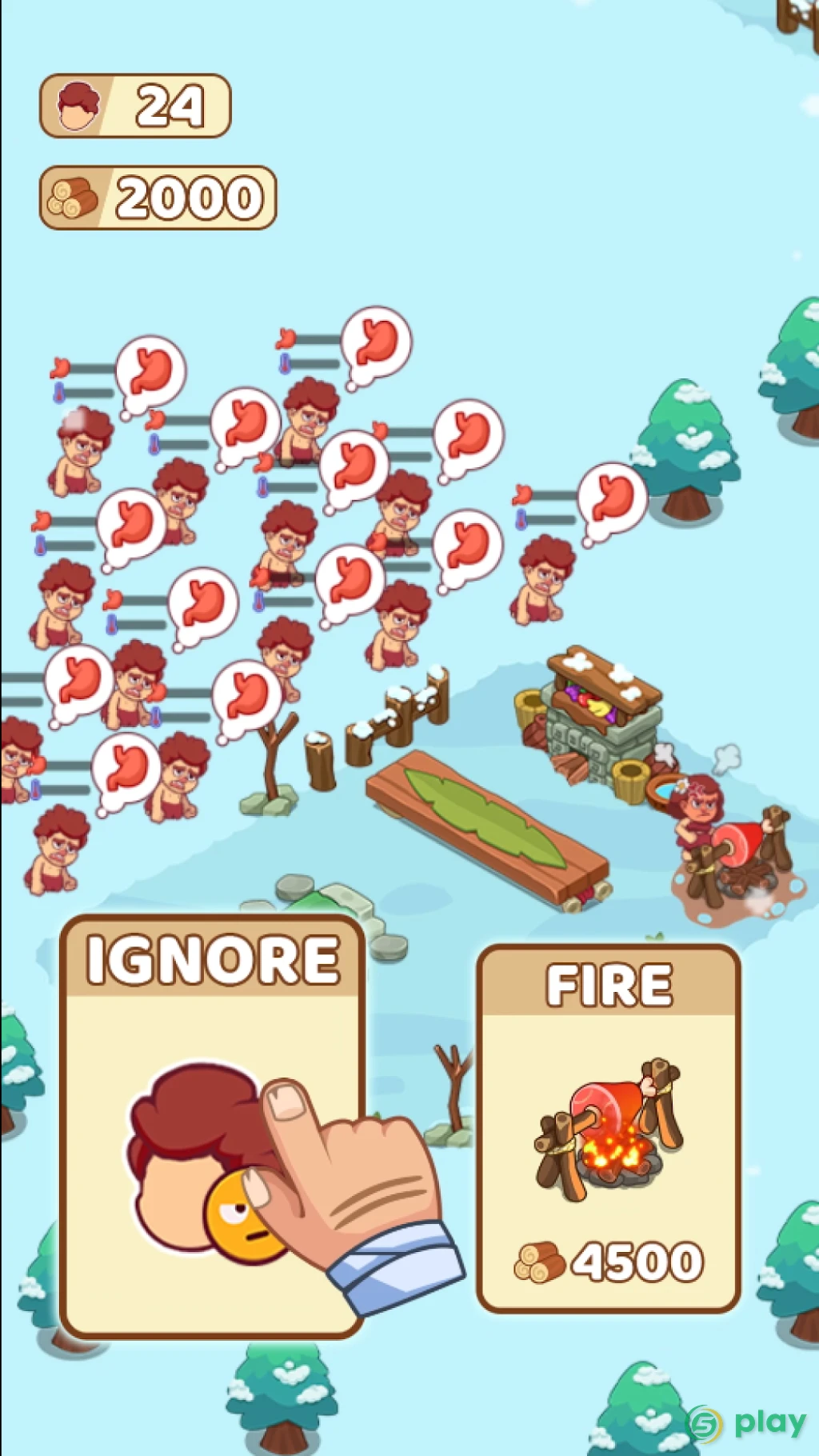 Icy Village: Survival Idle — скриншот 3