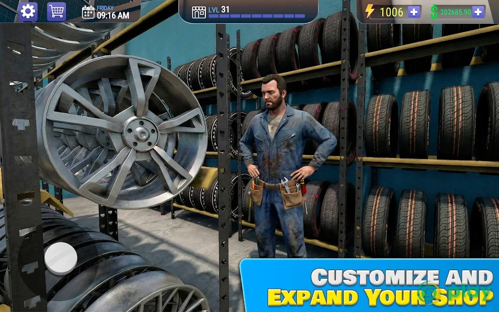 Car Mechanic Shop Simulator 3D — скриншот 7