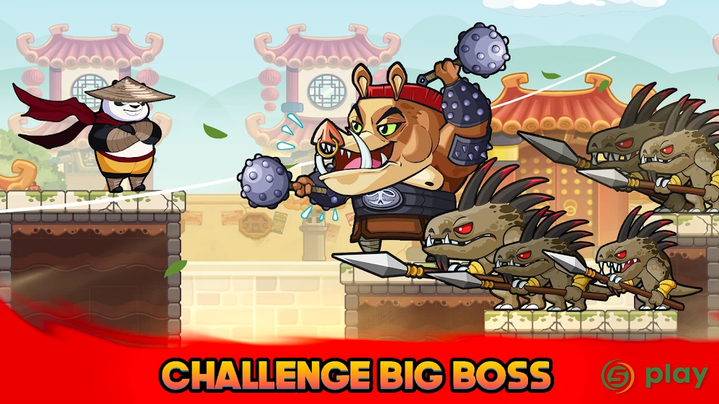 Panda Master: Legend of Stick — скриншот 1