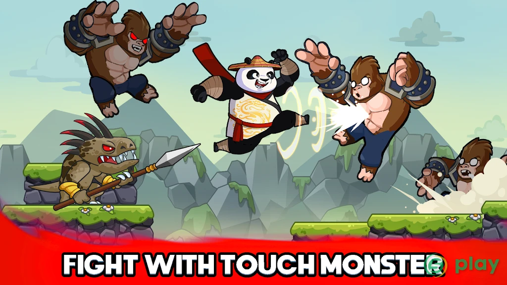Panda Master: Legend of Stick — скриншот 3