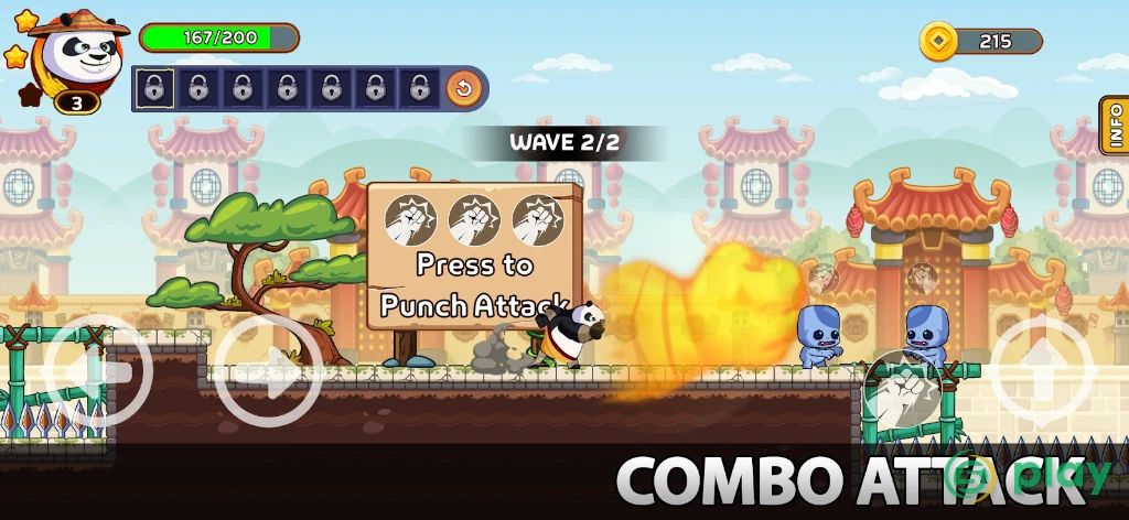 Panda Master: Legend of Stick — скриншот 7