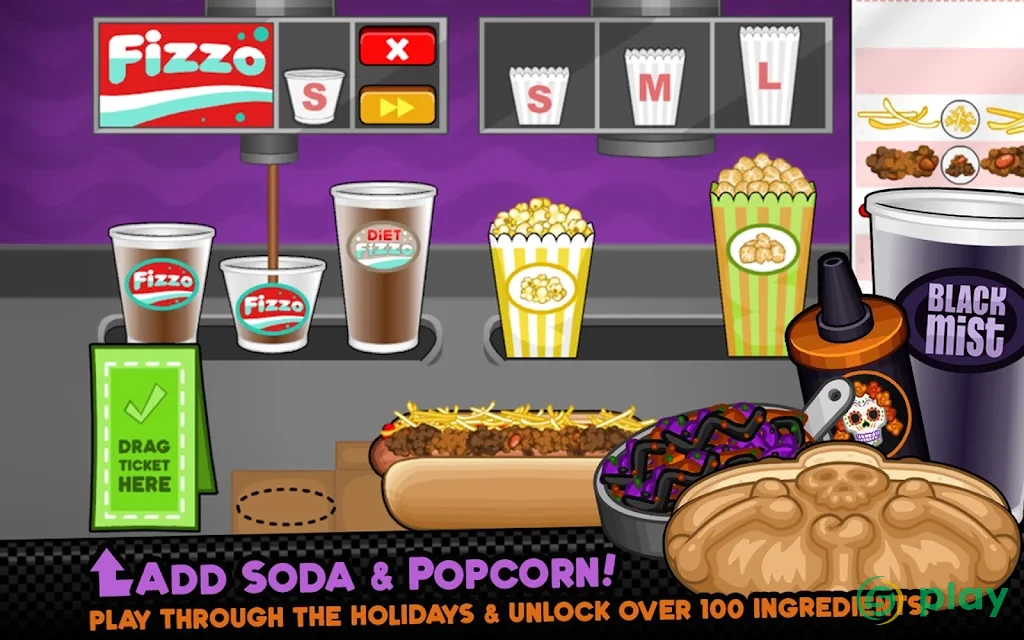 Papa's Hot Doggeria HD — скриншот 4