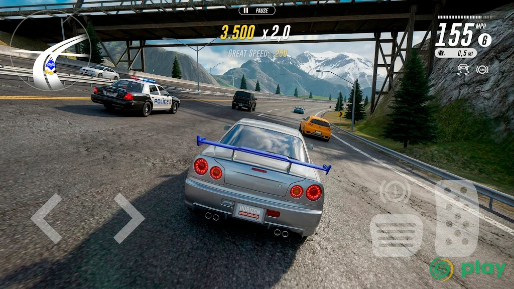 Horizon Driving Simulator — скриншот 1