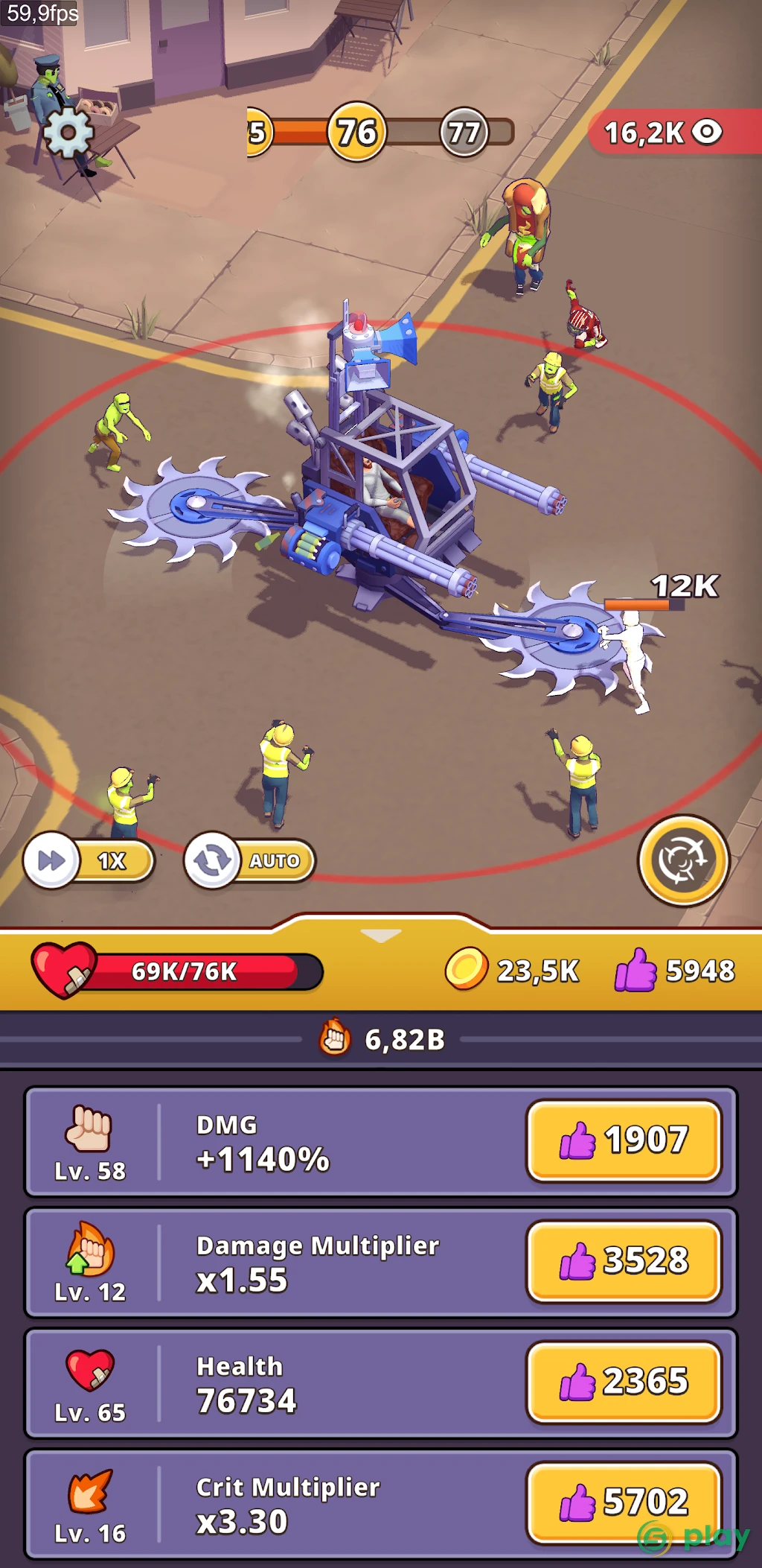 Lazy Apocalypse: Tower Defense — скриншот 2