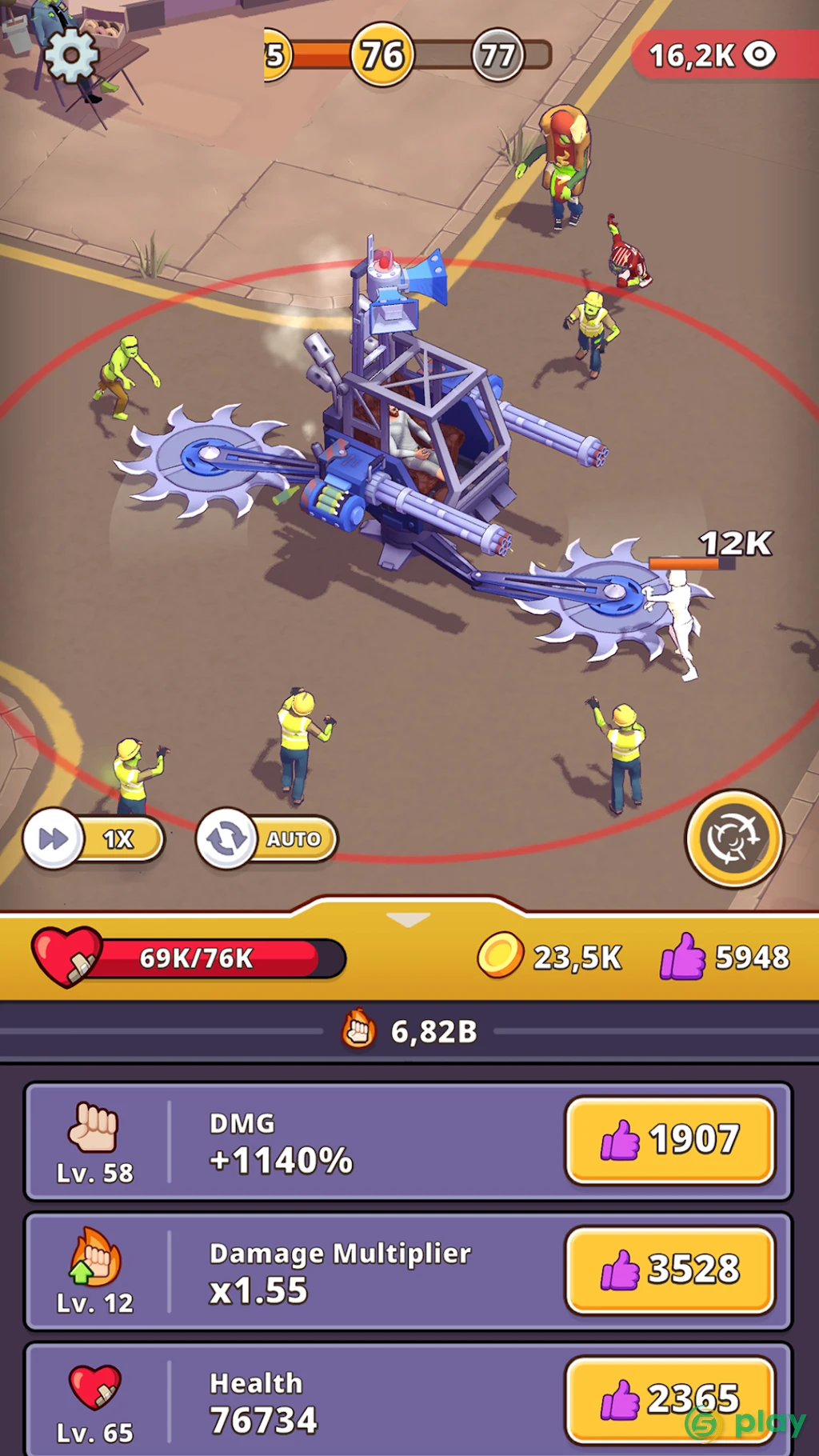 Lazy Apocalypse: Tower Defense — скриншот 6