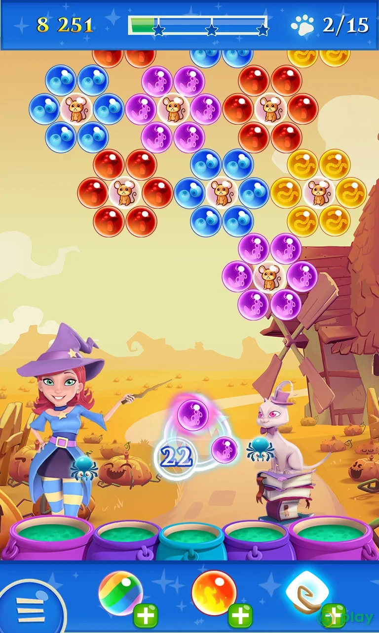 Bubble Witch 2 Saga — скриншот 6