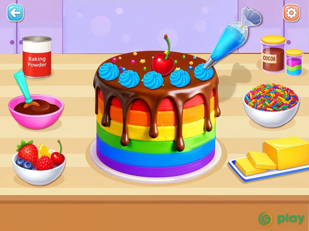 Birthday Cake Maker: Cake Game — скриншот 10