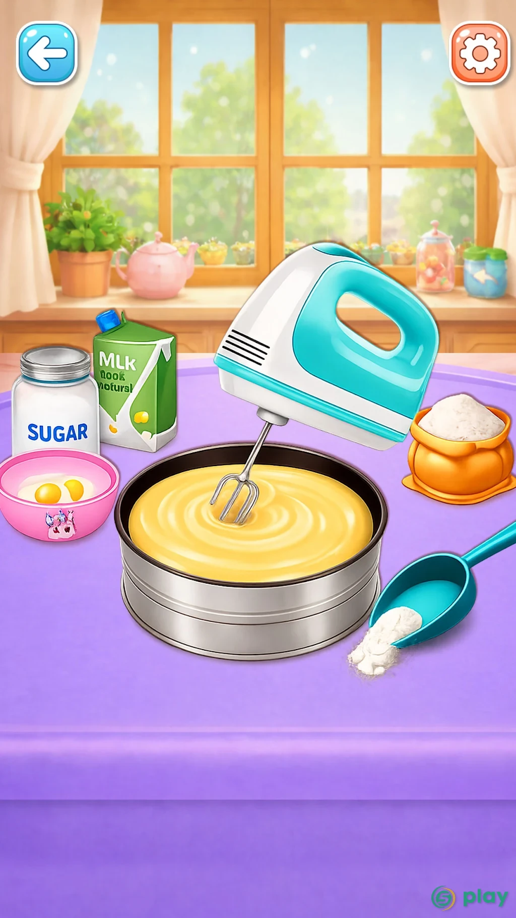 Birthday Cake Maker: Cake Game — скриншот 1