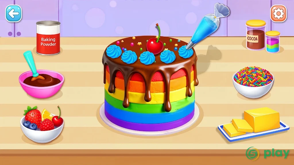 Birthday Cake Maker: Cake Game — скриншот 4