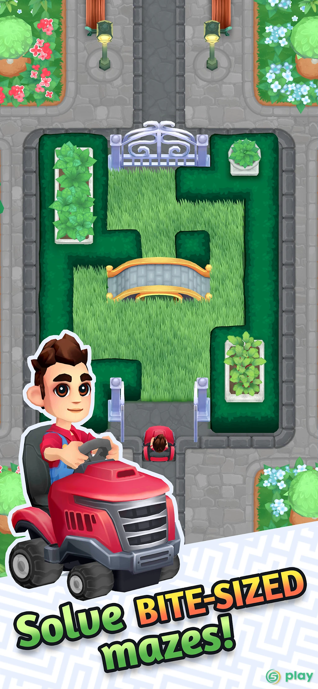 Mowing Mazes — скриншот 1