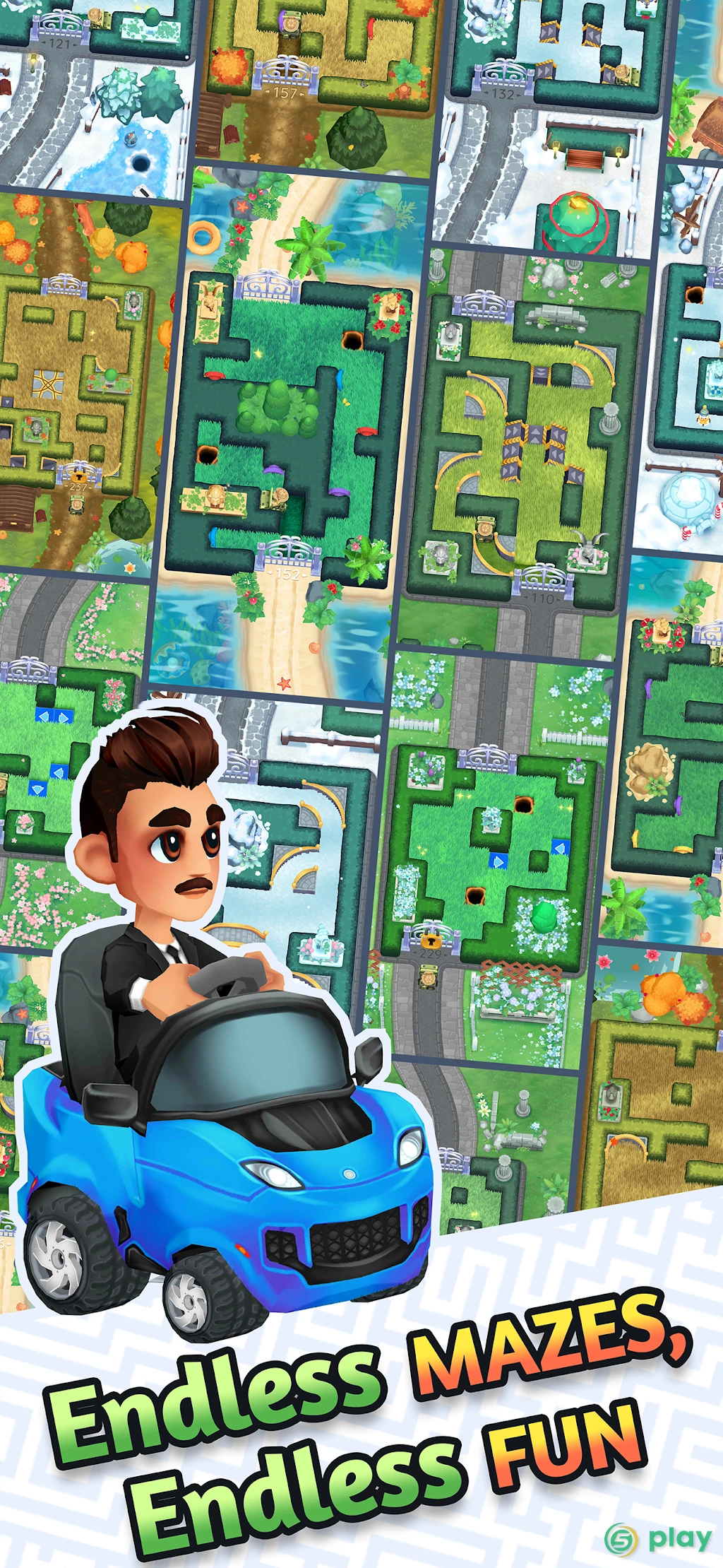 Mowing Mazes — скриншот 3