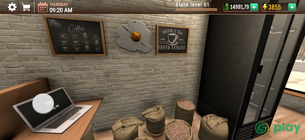 Coffee Shop Simulator 3D Cafe — скриншот 8