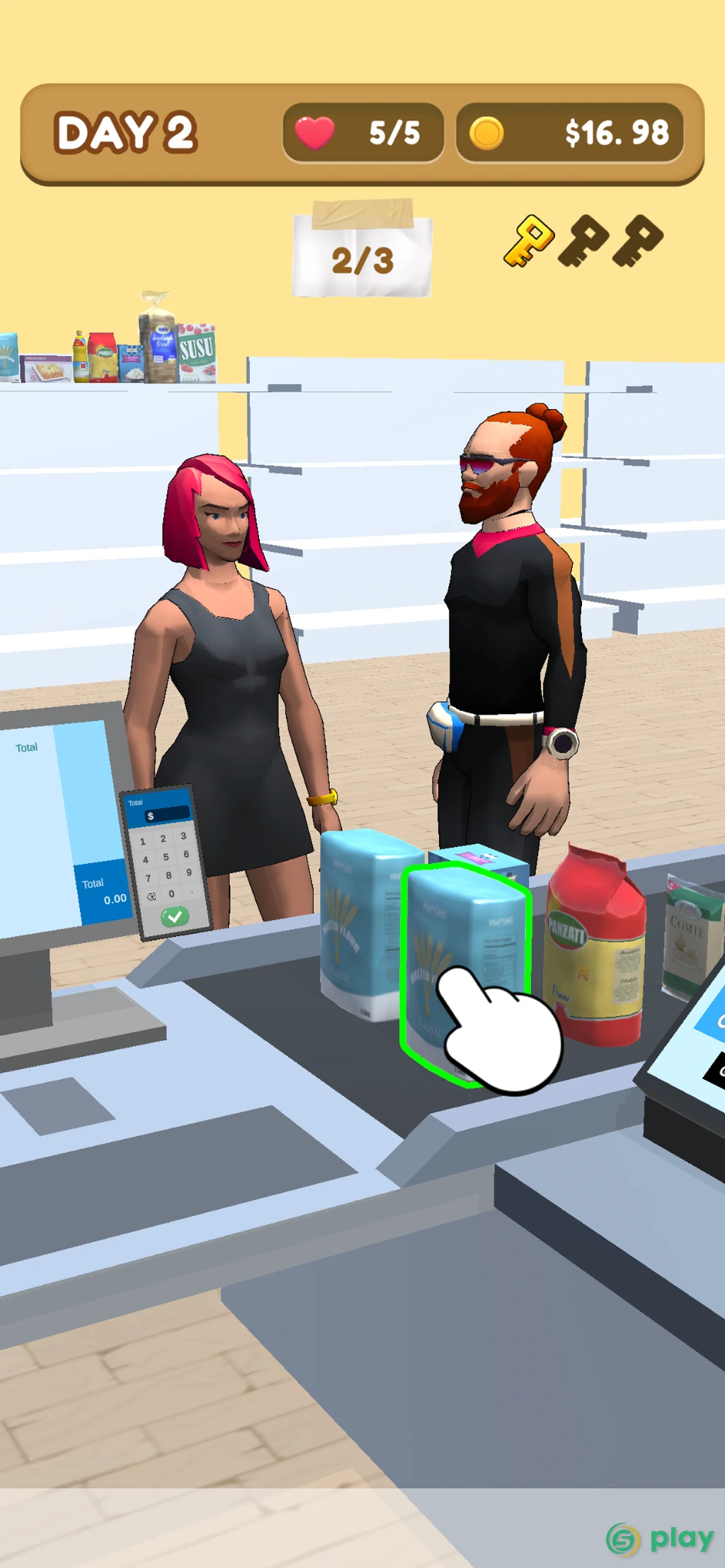 Supermarket Work Simulator 3D — скриншот 1