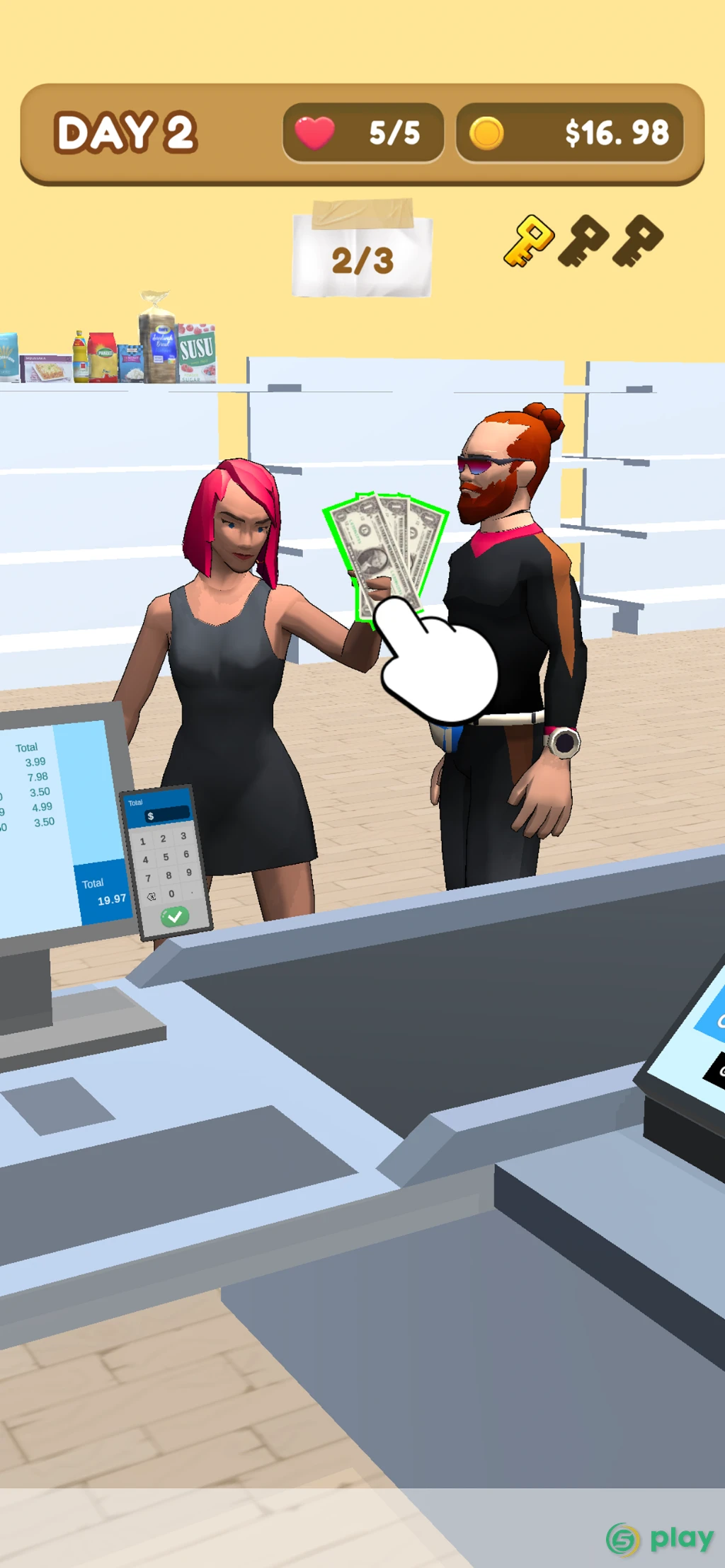 Supermarket Work Simulator 3D — скриншот 2