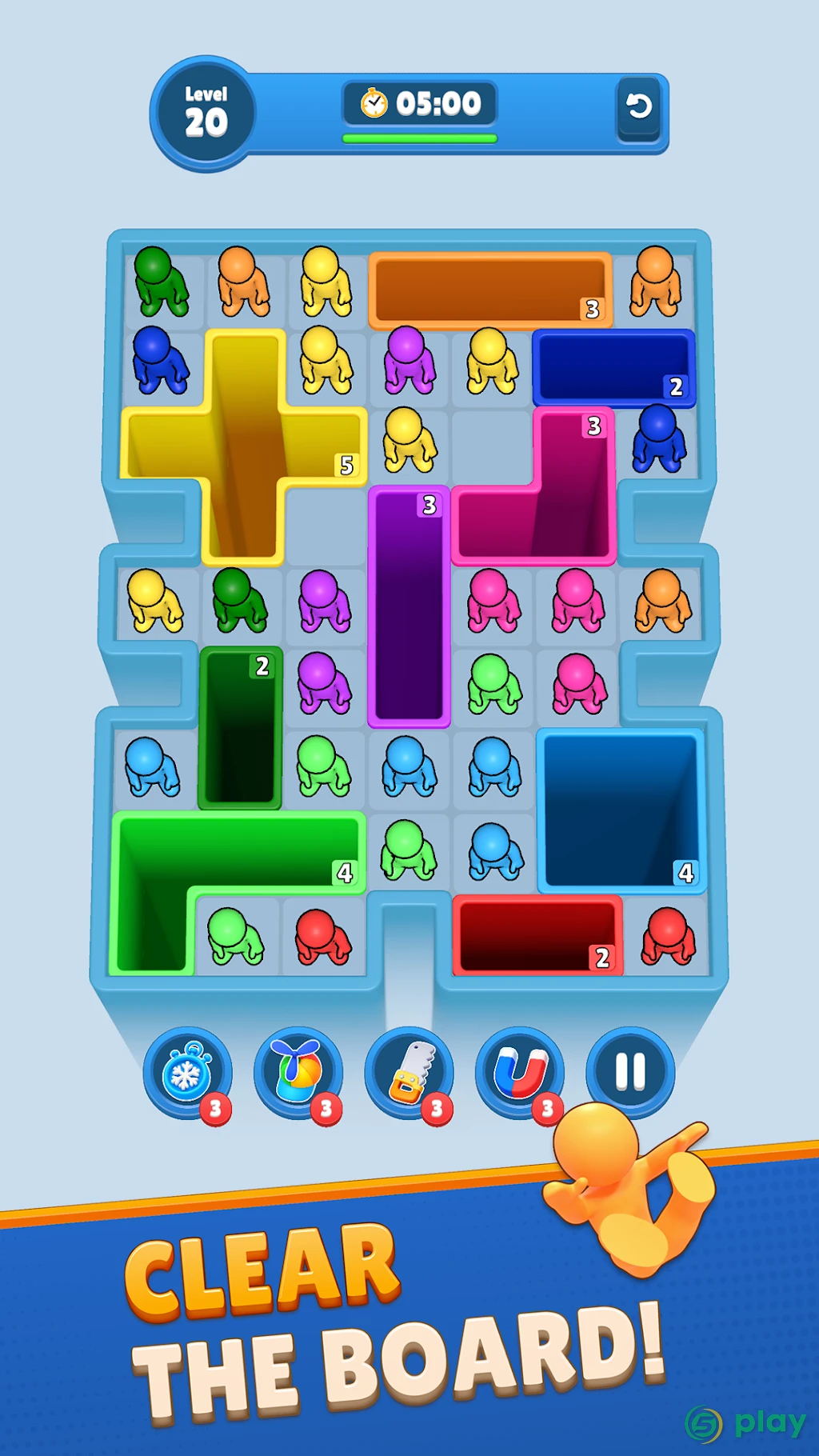 Drop Away: Color Puzzle — скриншот 1