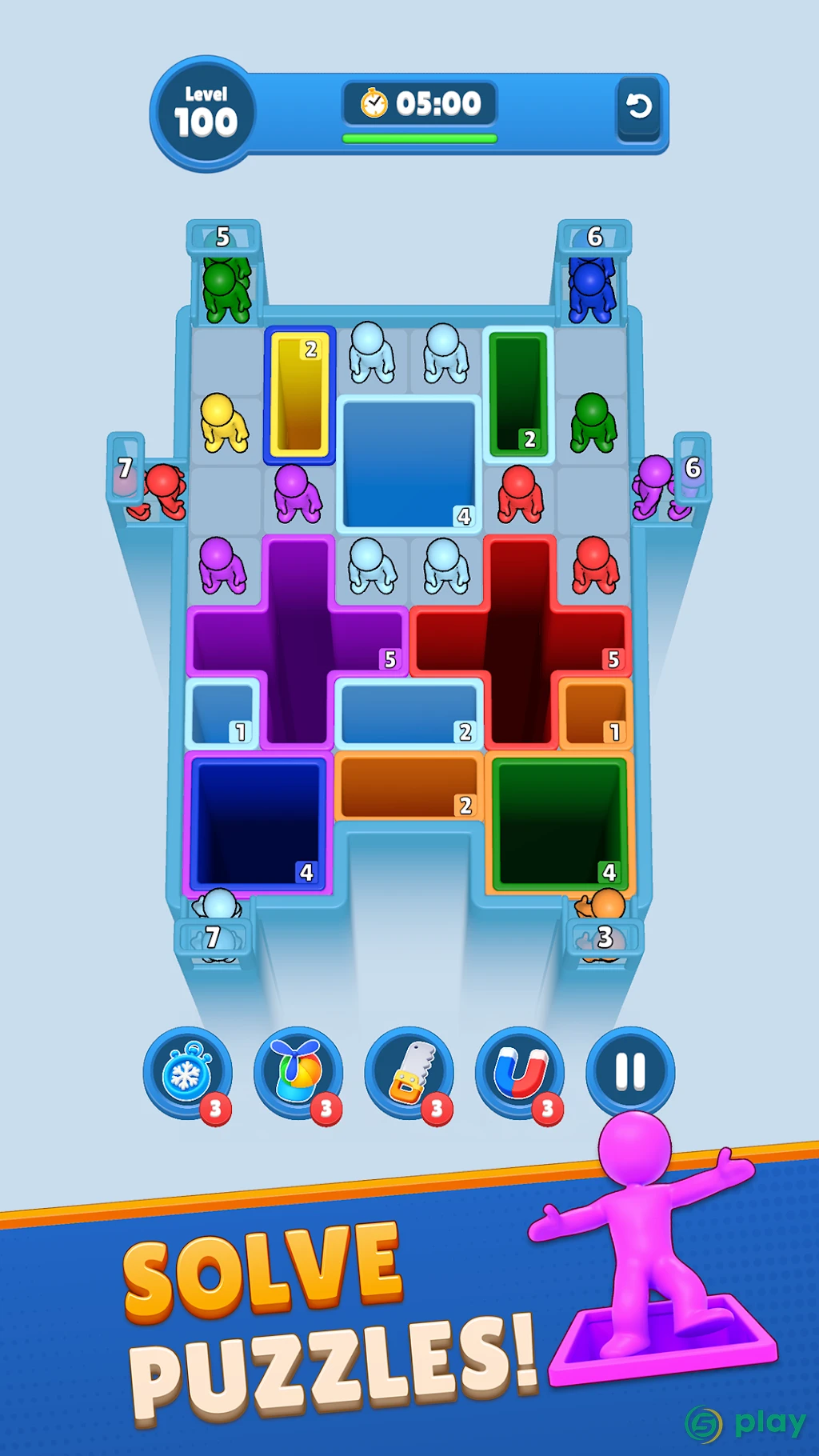 Drop Away: Color Puzzle — скриншот 2