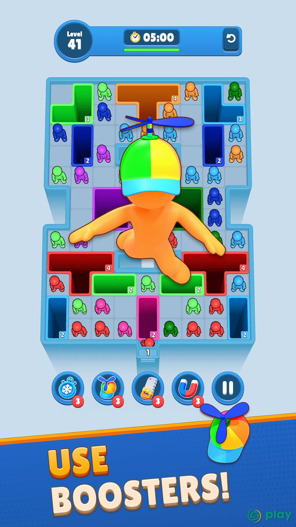 Drop Away: Color Puzzle — скриншот 5