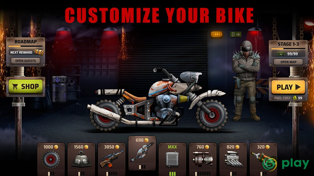 Dead Hill Racing: Zombie Climb — скриншот 1
