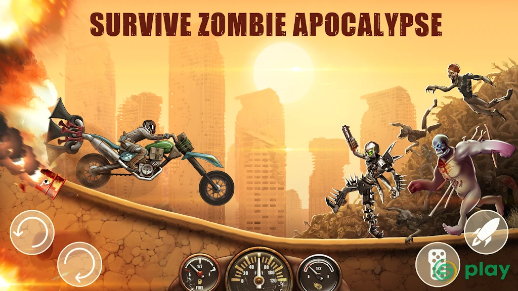 Dead Hill Racing: Zombie Climb — скриншот 3