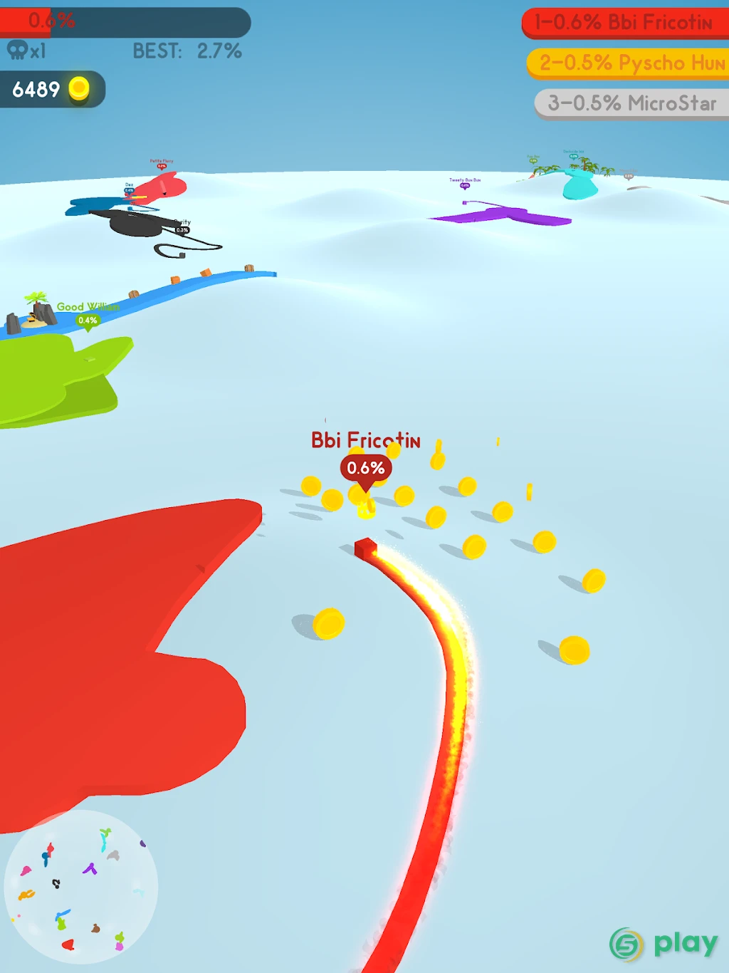 Paper.io 4 — скриншот 8