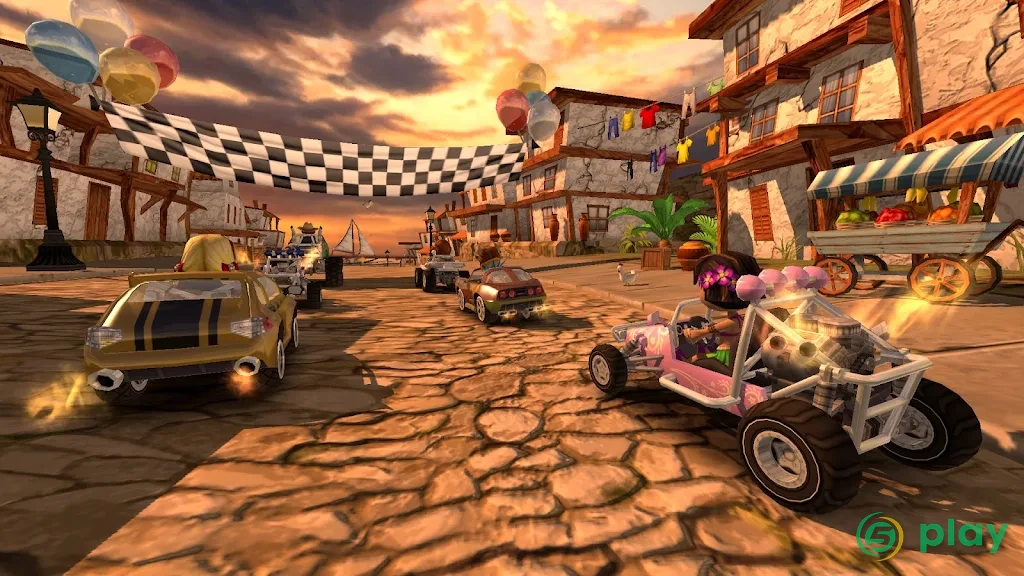 Beach Buggy Racing — скриншот 1