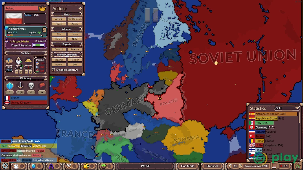 Ages of Conflict World War Sim — скриншот 1