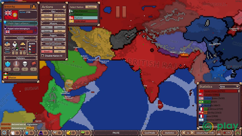 Ages of Conflict World War Sim — скриншот 5