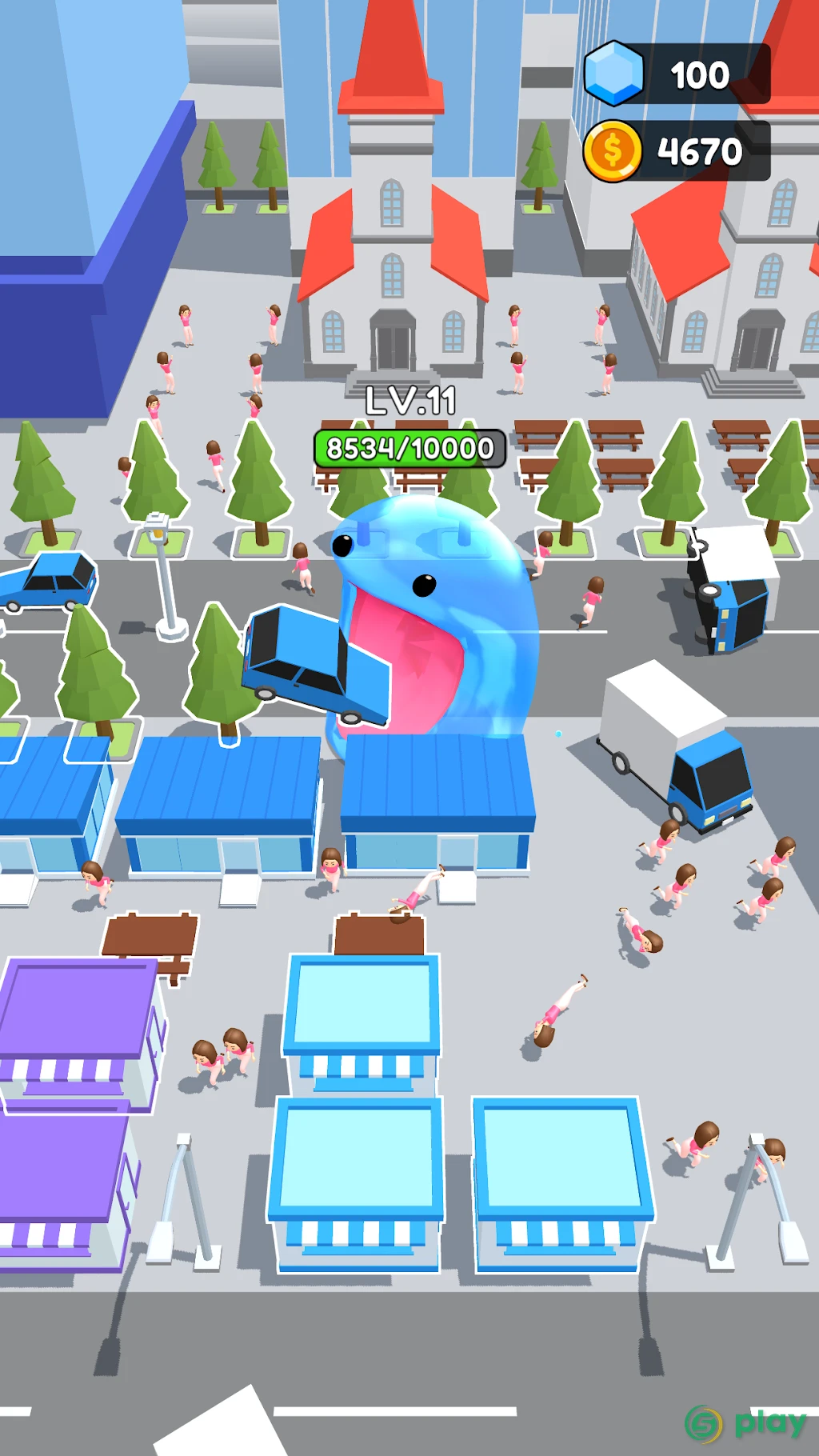 Super Big Slime: Black Hole 3D — скриншот 12