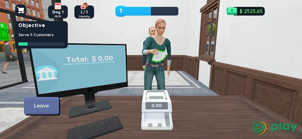 Bank Manager Simulator 3D — скриншот 1