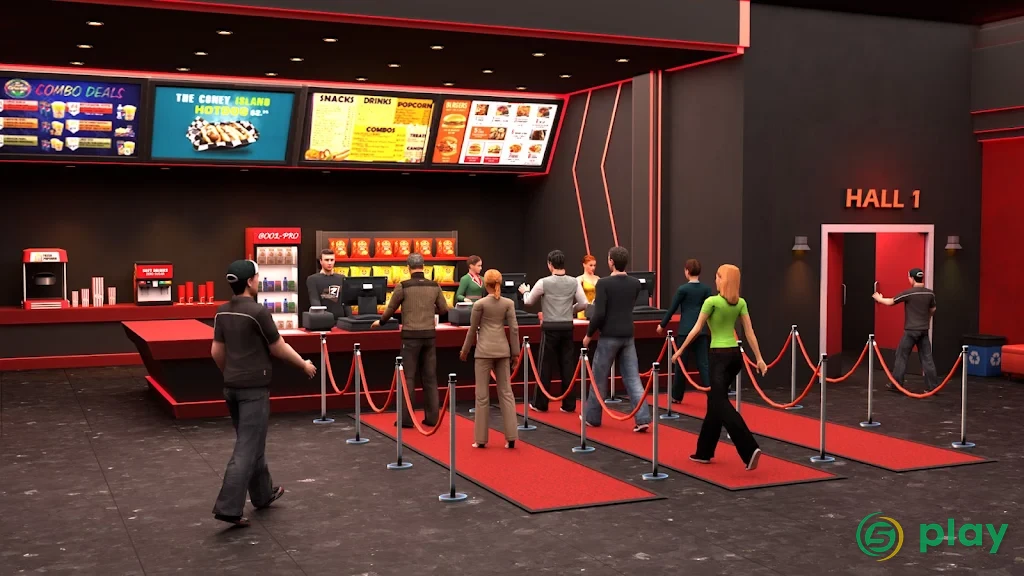 Cinema Movie Theatre Simulator — скриншот 1