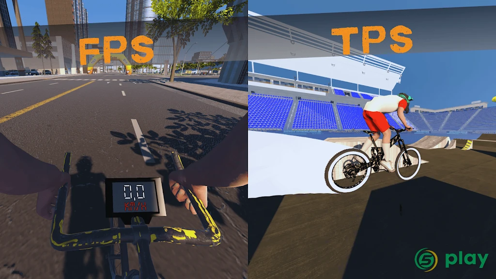Bicycle Extreme Rider 3D — скриншот 2
