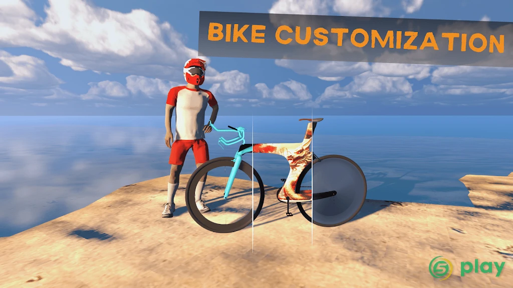 Bicycle Extreme Rider 3D — скриншот 5