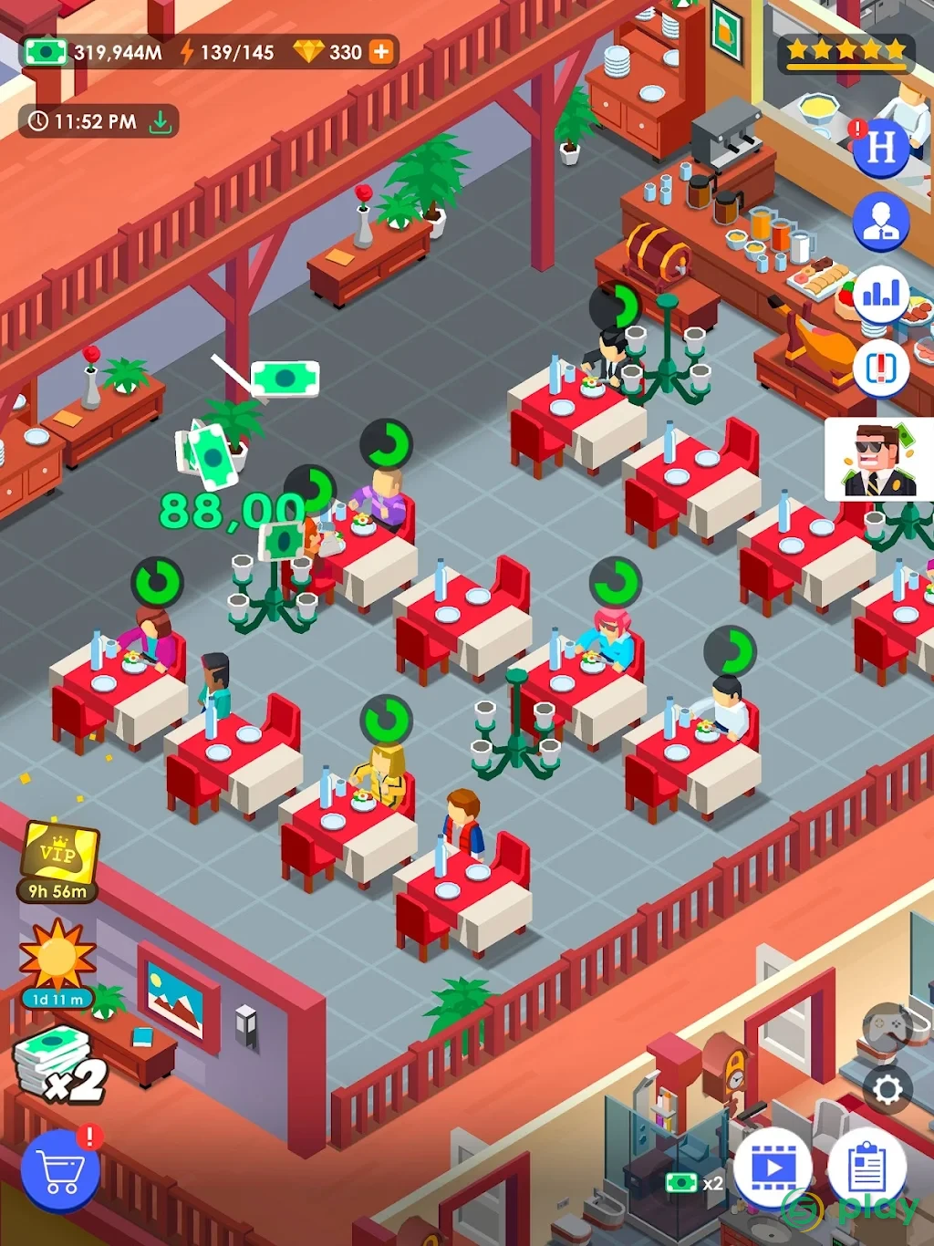 Hotel Empire Tycoon — скриншот 11