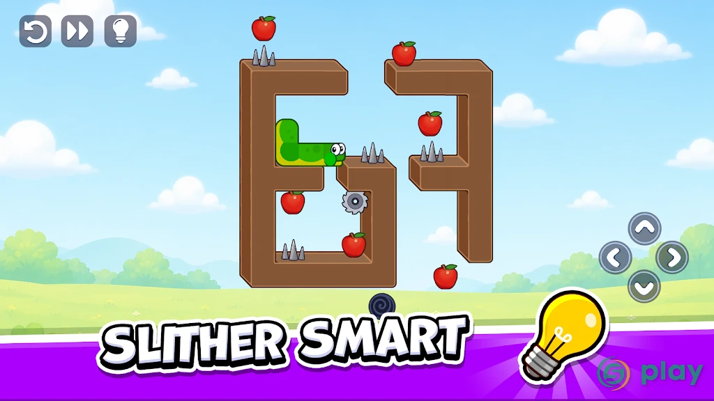 Snake Puzzle: Slither to Eat — скриншот 2