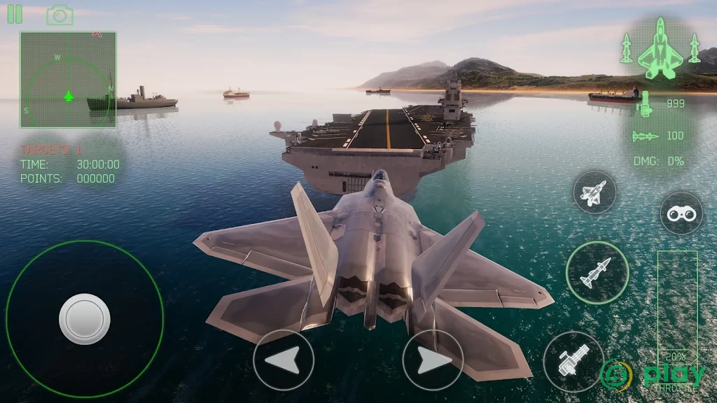 Fighter Jet Combat: Warzone — скриншот 1