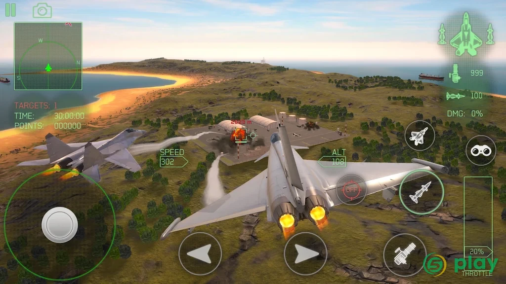 Fighter Jet Combat: Warzone — скриншот 2