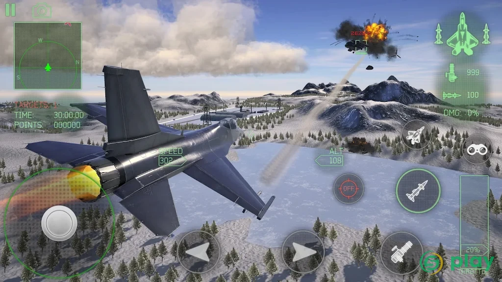 Fighter Jet Combat: Warzone — скриншот 4