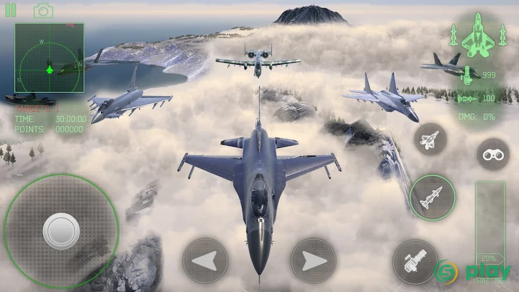 Fighter Jet Combat: Warzone — скриншот 6