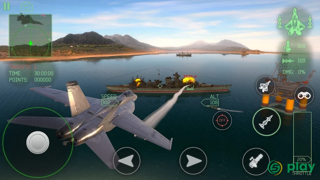 Fighter Jet Combat: Warzone — скриншот 7