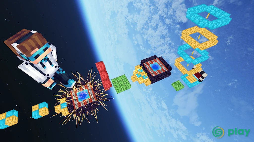 Obby Noob: Parkour Craft — скриншот 1