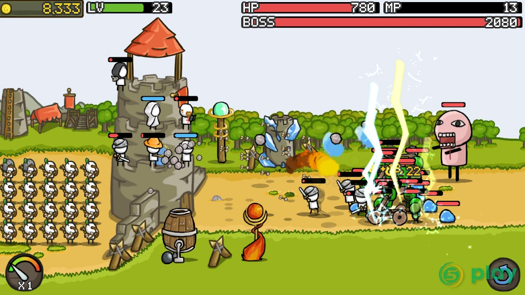 Grow Castle — скриншот 2