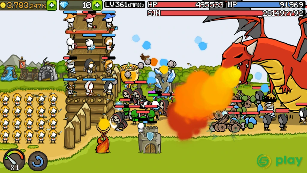 Grow Castle — скриншот 3