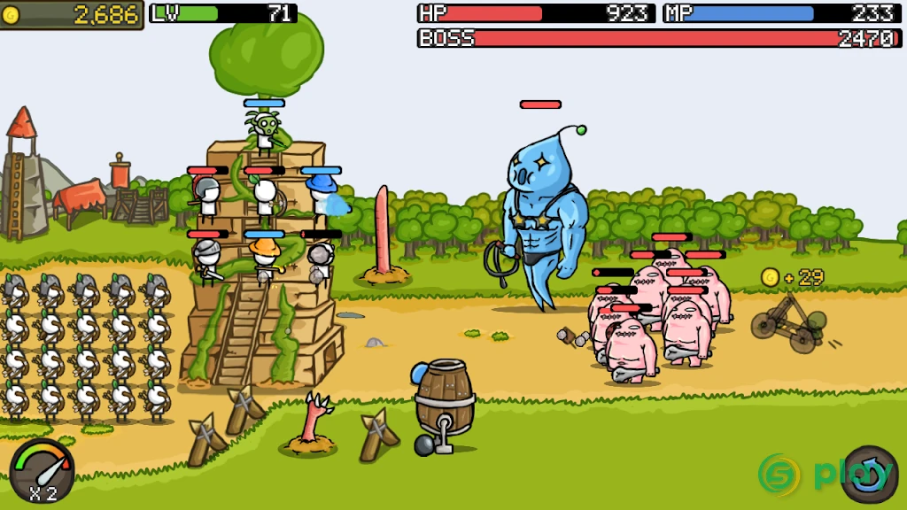 Grow Castle — скриншот 6