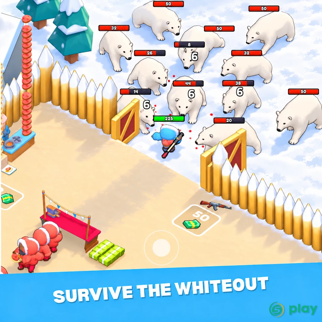 Hunter Survivor: Whiteout — скриншот 1