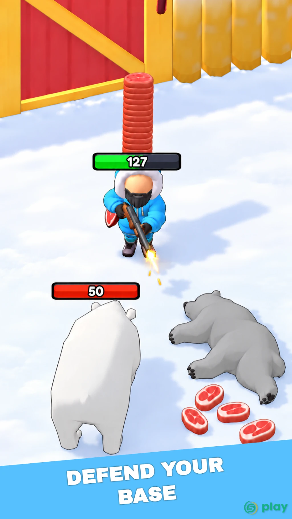 Hunter Survivor: Whiteout — скриншот 2