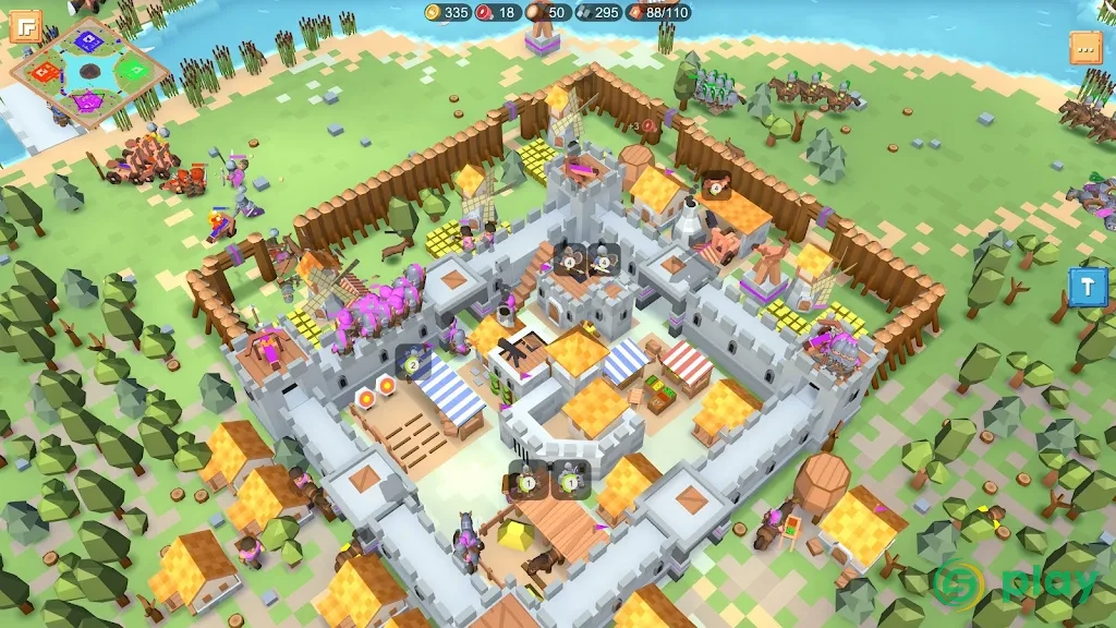 RTS Siege Up! - Средневековье — скриншот 2