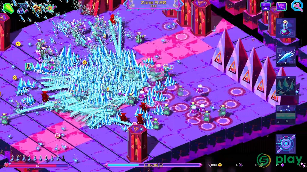 Neon Spellstorm — скриншот 2