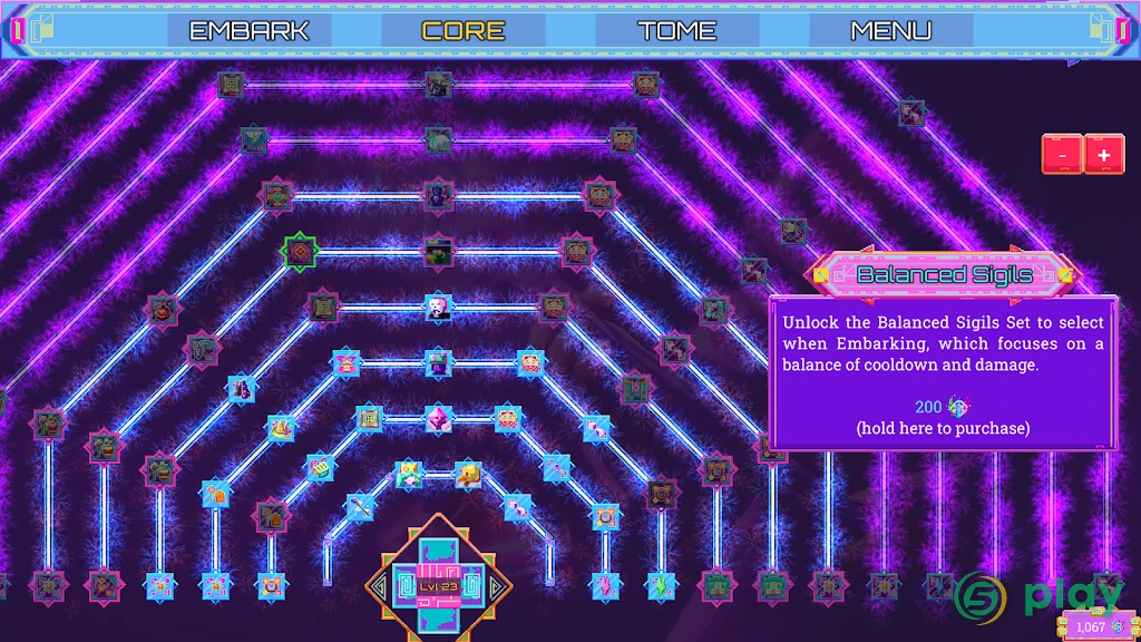 Neon Spellstorm — скриншот 5